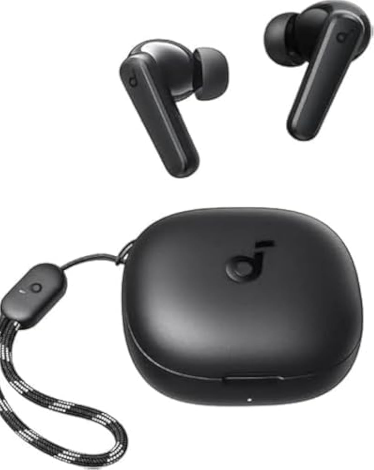 ROVSKI New A.n.k.e.r Soundcore R50i True Wireless Earbuds, 10mm Driver, AI-Enhanced Calls via 2 Built-In Microphone, 22 Presets EQS, 10H Playtime, Customize Controls, IPX5 Waterproof, Black Orginal