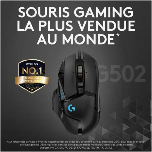Logitech G502 Hero High Performance Wired Gaming Mouse