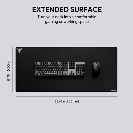 AUKEY XXL Gaming Mouse Pad (Black)
