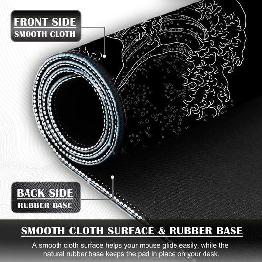 Kanagawa Wave XXL Gaming Mouse Pad