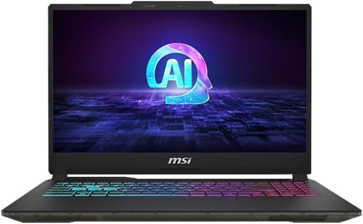 MSI Cyborg 15 A13VF - Intel® Core™ i7-13620H Processor Nvidia RTX 4060-8GB GDDR6 Graphics - 16GB DDR5-512 GB SSD - 15.6-Inch FHD Screen - Translucent Black - Local Warranty