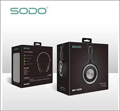 wireless headphone sodo sd-1004 - Black