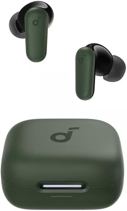 Anker Soundcore R50i NC True Wireless Earbuds 10mm Drivers with Big Bass, Bluetooth 5.3, 45H Playtime, IP54-Sweatguard M waterproof, AI Clear Calls with 4 Mics, 22 Preset EQs via App-green