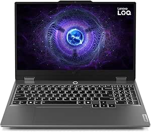 Lenovo Loq Essential 15IAX9E Gaming: Ci5-12450HX 16GB 512GB SSD, RTX 4050 6GB 15.6" FHD-144Hz-300nits, Backlit-A/E KB grey + Loq RGB M100 Mouse