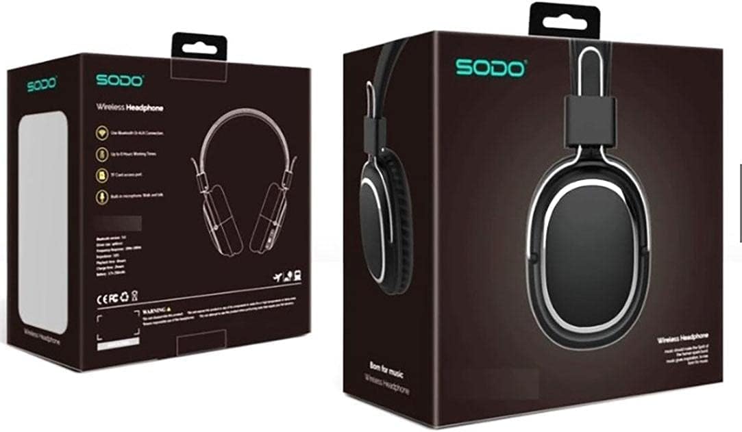 wireless headphone sodo sd-1004 - Black