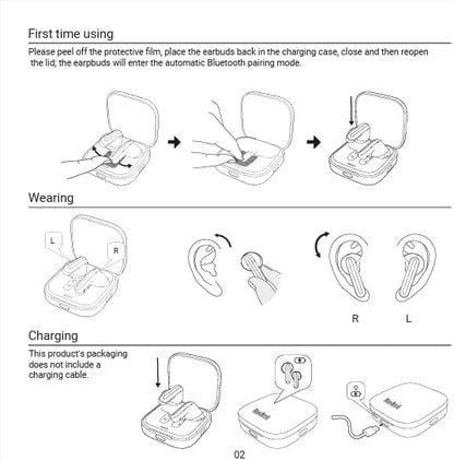 Xiaomi Wireless Earphones, Redmi buds 6 Play, 36 Hours Playtime, AI Call Noise Reduction, Ultra Lightweight, Compatible with Google Fast Pair, Fast Charging, Black |6 month manufacturer warranty