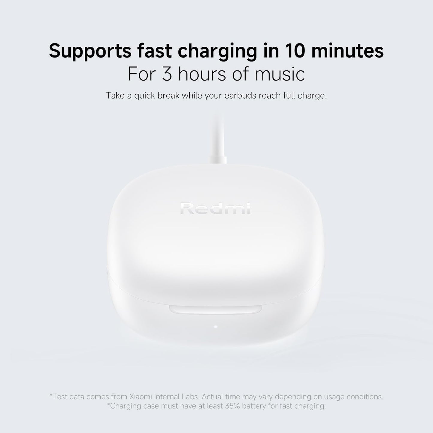 Xiaomi Wireless Earphones, Redmi buds 6 Play, 36 Hours Playtime, AI Call Noise Reduction, Ultra Lightweight, Compatible with Google Fast Pair, Fast Charging, Black |6 month manufacturer warranty