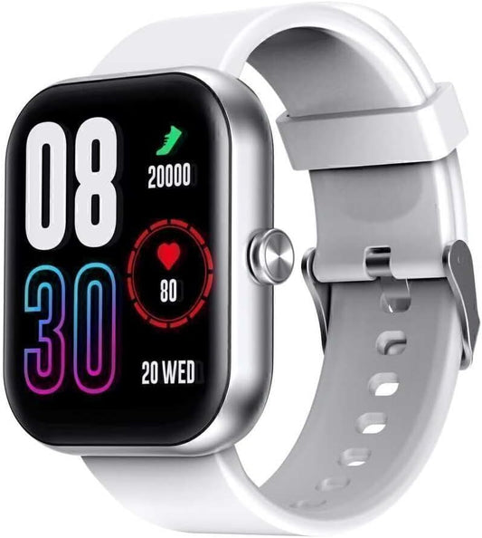 Infinix XW1 Smart Watch - Silver, Waterproof IP68, V5.0 Bluetooth, Heart rate, Blood Oxygen, Sleep, Pressure, 1.83"IPS, Battery 270 mAH, 123+ Sports Modes, 100+ Watch faces, 12-month Warranty.