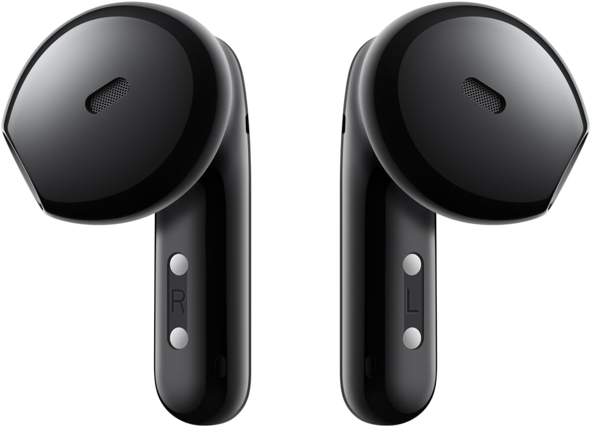 Xiaomi Wireless Earphones, Redmi buds 6 Play, 36 Hours Playtime, AI Call Noise Reduction, Ultra Lightweight, Compatible with Google Fast Pair, Fast Charging, Black |6 month manufacturer warranty