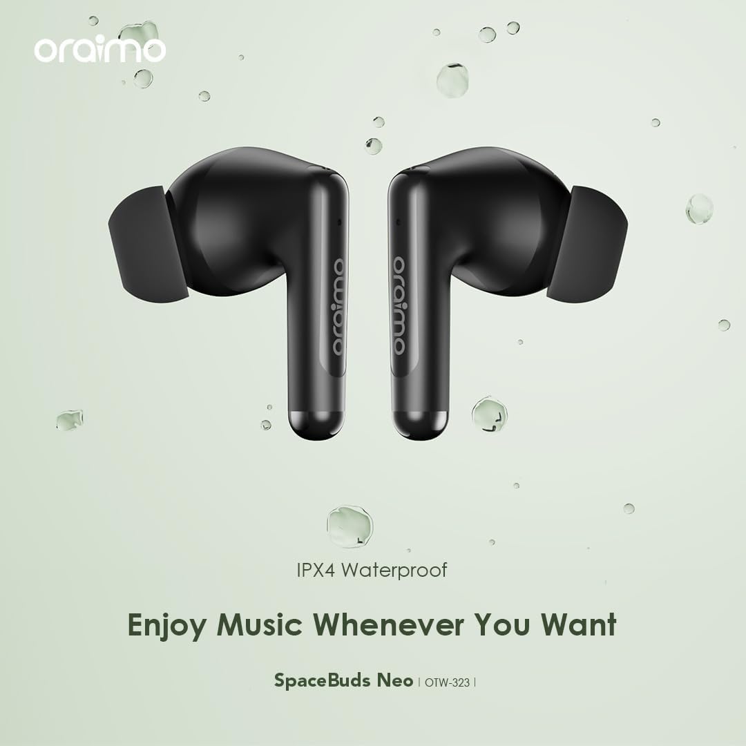 Oraimo OTW-330S FreePods Neo ENC Wireless Earbuds Bluetooth TWS Earphone with APP Control,50h Play T