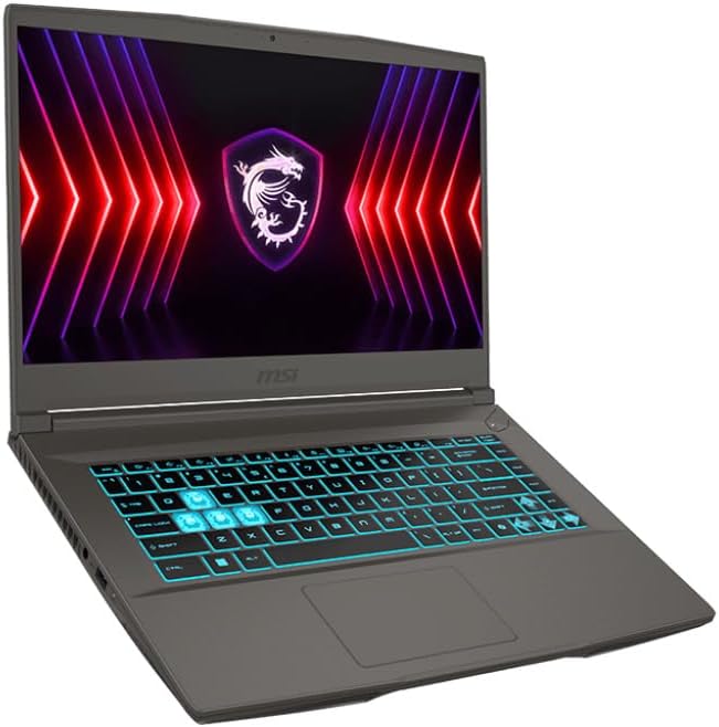 MSI Thin 15 B12UCX|i5-12450H| RTX 2050 4GB| 8GB RAM DDR4 3200Mhz | 512GB NVMe Gen4x4| 15.6" IPS FHD 144Hz 45% NTSC Display| Blue Backlit Gaming Keyboard| DOS| Cosmos Gray| 2 Years Local Warranty