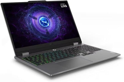 Lenovo Loq Essential 15IAX9E Gaming: Ci5-12450HX 16GB 512GB SSD, RTX 4050 6GB 15.6" FHD-144Hz-300nits, Backlit-A/E KB grey + Loq RGB M100 Mouse