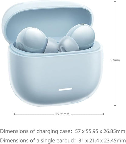 Xiaomi Wireless Earphones, Redmi buds 6 Play, 36 Hours Playtime, AI Call Noise Reduction, Ultra Lightweight, Compatible with Google Fast Pair, Fast Charging, Black |6 month manufacturer warranty