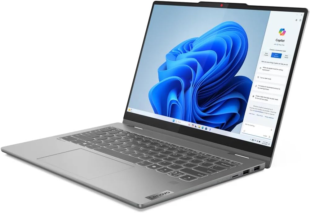 Lenovo IdeaPad 5 2-in-1 14IRH9 Core i7-13620H, 16GB RAM, 512GB SSD, Intel UHD Graphics, 14 (1920x1200) OLED, Backlit KB, FingerPrint, Aluminium Top, Win11 + Lenovo Digital Pen 2 Luna Grey