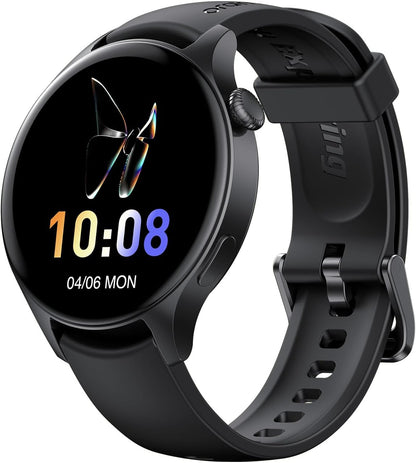 Oraimo ER Smartwatch (OSW-42), 1.43" Screen with Bluetooth Calling Features – Black