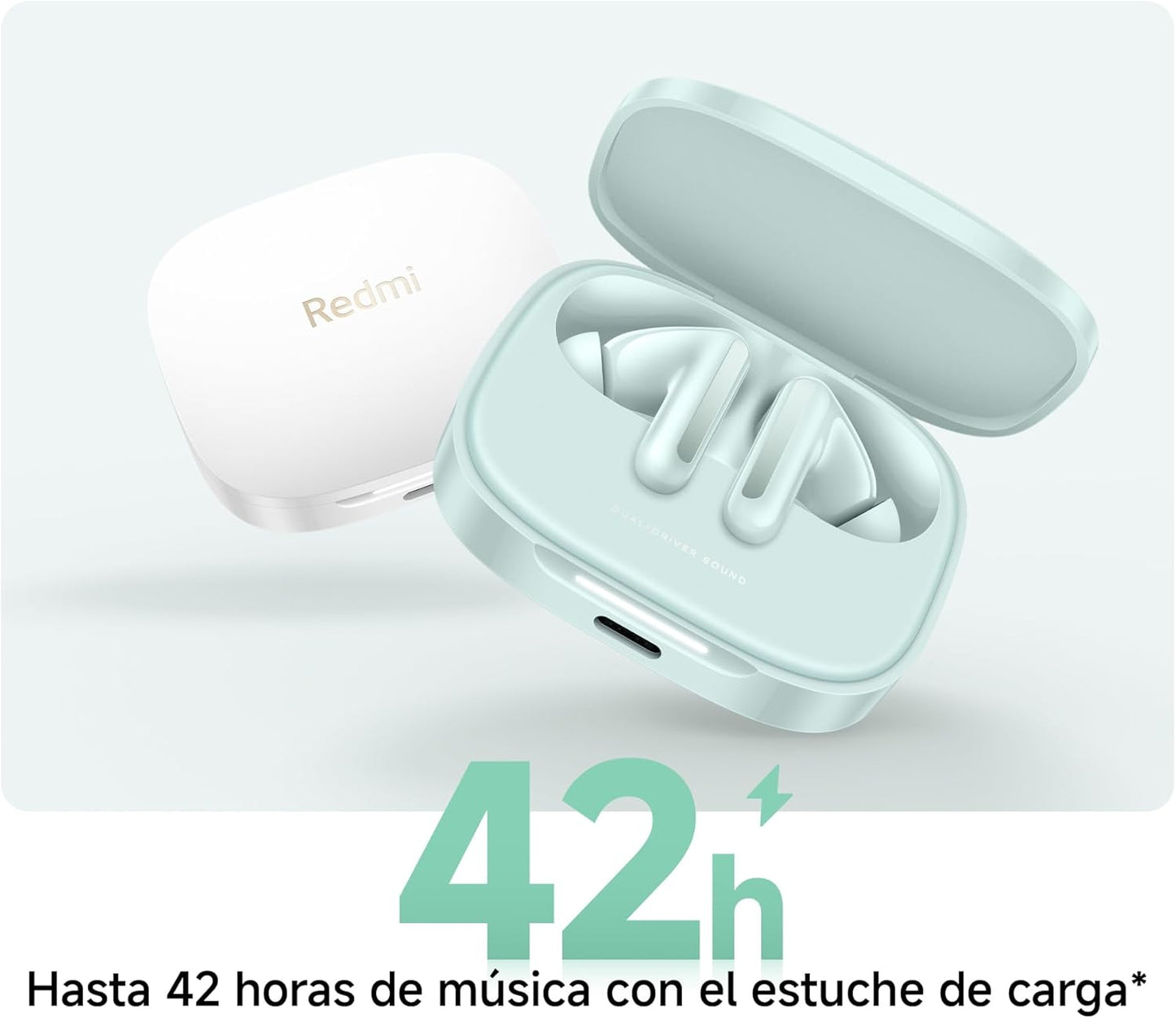 Xiaomi Wireless Earphones, Redmi buds 6 Play, 36 Hours Playtime, AI Call Noise Reduction, Ultra Lightweight, Compatible with Google Fast Pair, Fast Charging, Black |6 month manufacturer warranty