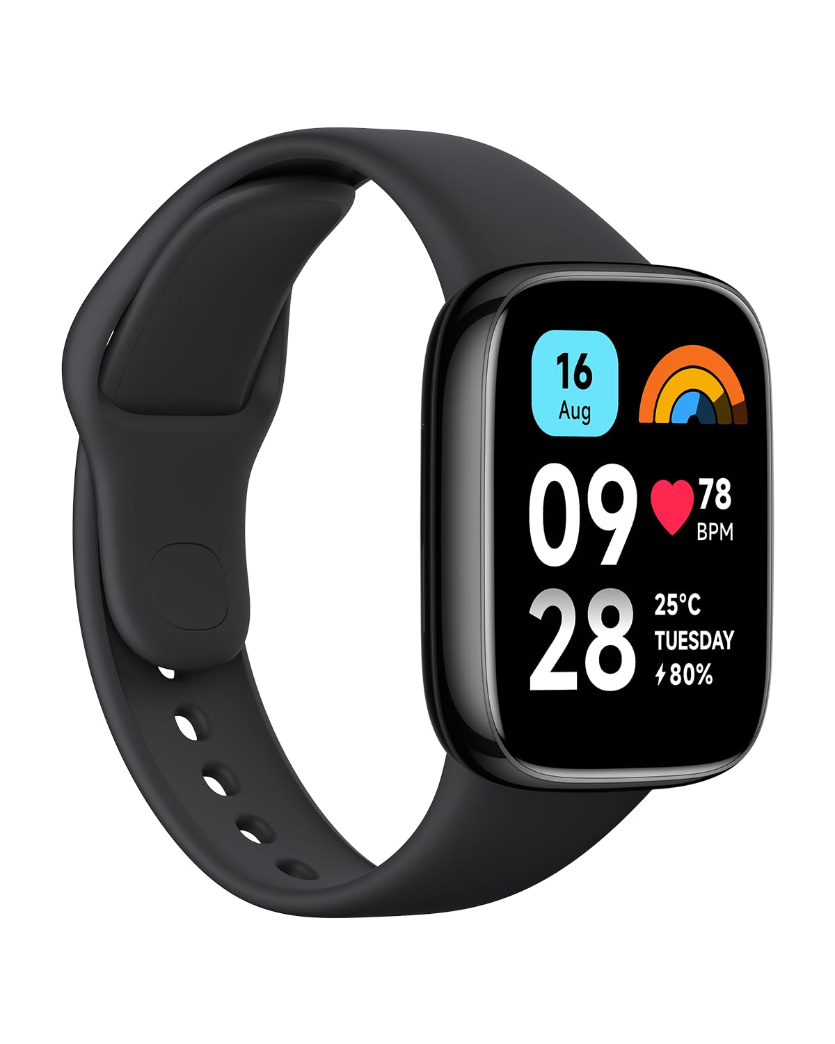 Redmi Watch 5 Active Smartwatch, 2.0 Inch LCD Display, 18 Day Battery, 140+ Sports Modes, Heart Rate and SPO₂ Tracking, 5ATM Waterproof, Calls, Fitness Tracker -Black|1 year manufacturer warranty