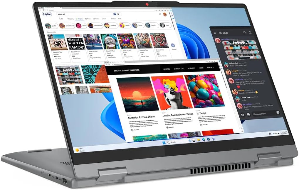 Lenovo IdeaPad 5 2-in-1 14IRH9 Core i7-13620H, 16GB RAM, 512GB SSD, Intel UHD Graphics, 14 (1920x1200) OLED, Backlit KB, FingerPrint, Aluminium Top, Win11 + Lenovo Digital Pen 2 Luna Grey