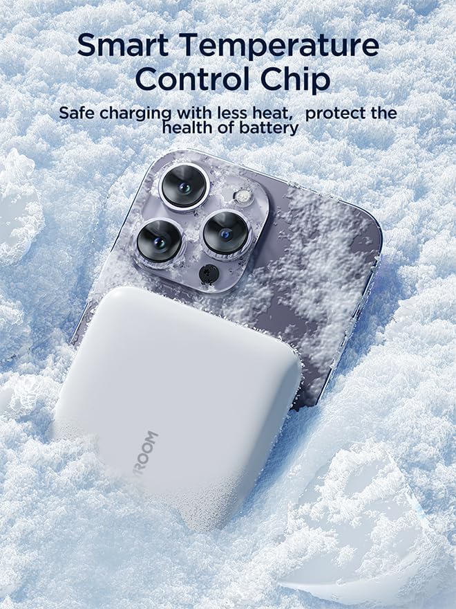 Joyroom JR-W020 20W Magnetic Wireless Power Bank 10000mAh - Black|12 Months Warranty