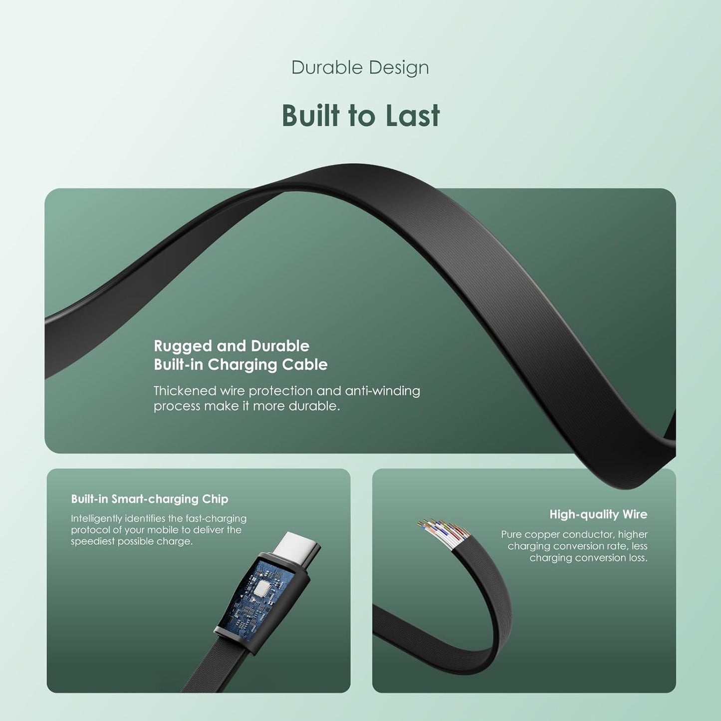 Oraimo Traveler 15 Flash 20000mAh Power Bank with 15W Fast Charging,Type-C & USBs Triple Output, Multi-Layer Protection with 3D Texture Exterior