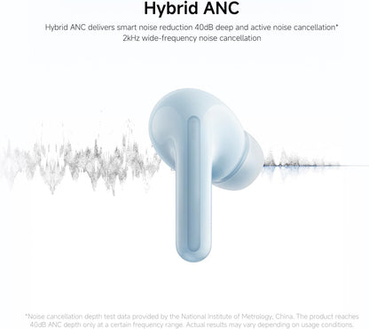 Xiaomi Wireless Earphones, Redmi buds 6 Play, 36 Hours Playtime, AI Call Noise Reduction, Ultra Lightweight, Compatible with Google Fast Pair, Fast Charging, Black |6 month manufacturer warranty