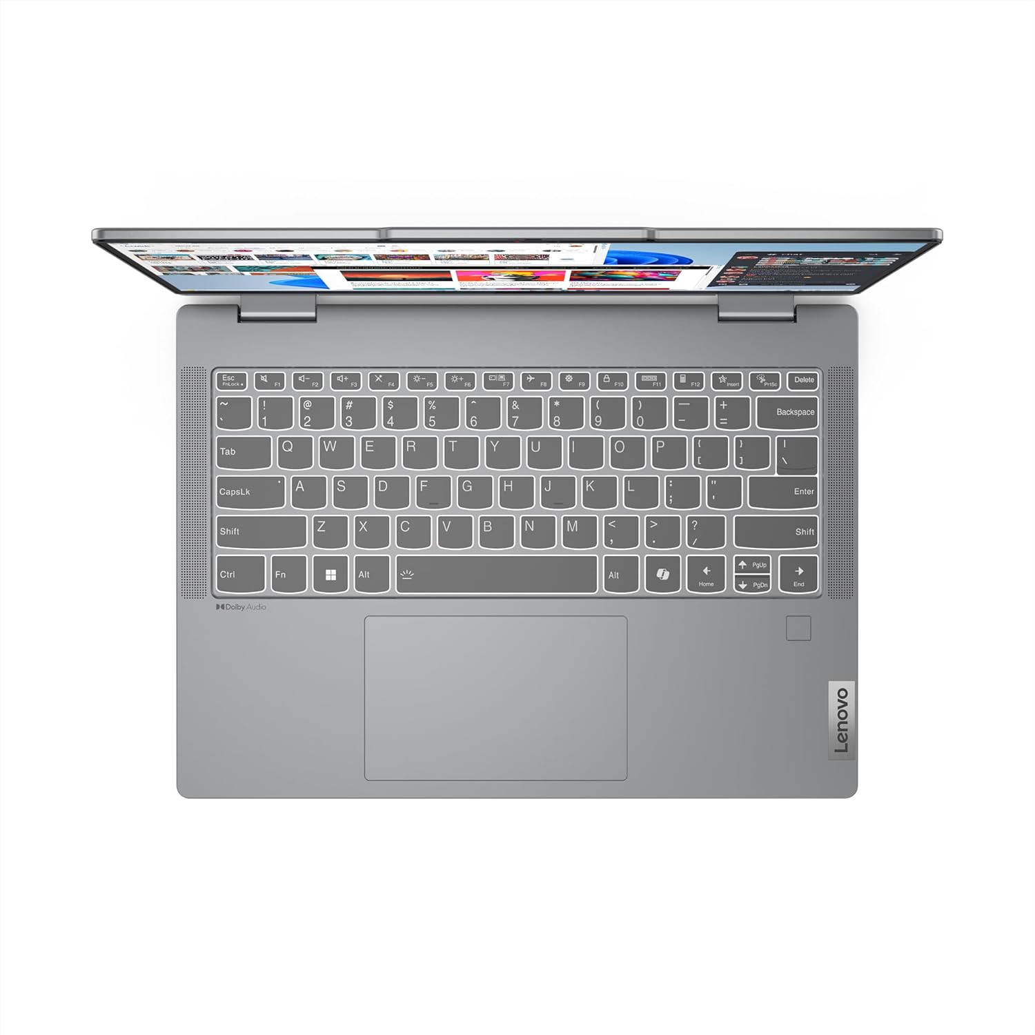 Lenovo IdeaPad 5 2-in-1, Notebook Convertible 14", WUXGA (1920x1200) Display 60Hz, Intel Core i5-13420H, Intel UHD Graphics, 16GB RAM, 512GB SSD M.2, WiFi 6, Windows 11 - Luna Grey