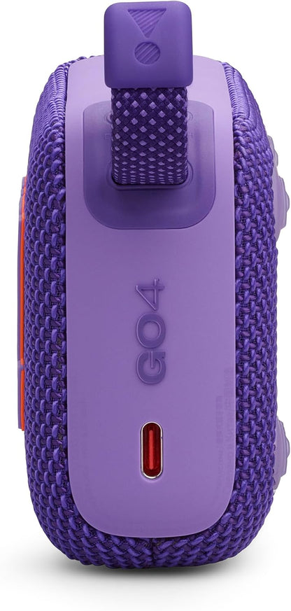 JBL Go 4 Portable Bluetooth Speaker: JBL Pro Sound, Deep Bass | 7+2 Hours Runtime with Playtime Boost | IP67 Waterproof & Dustproof | Multi-Speaker Connection | Vibrant Blue | 1 Year Local warranty