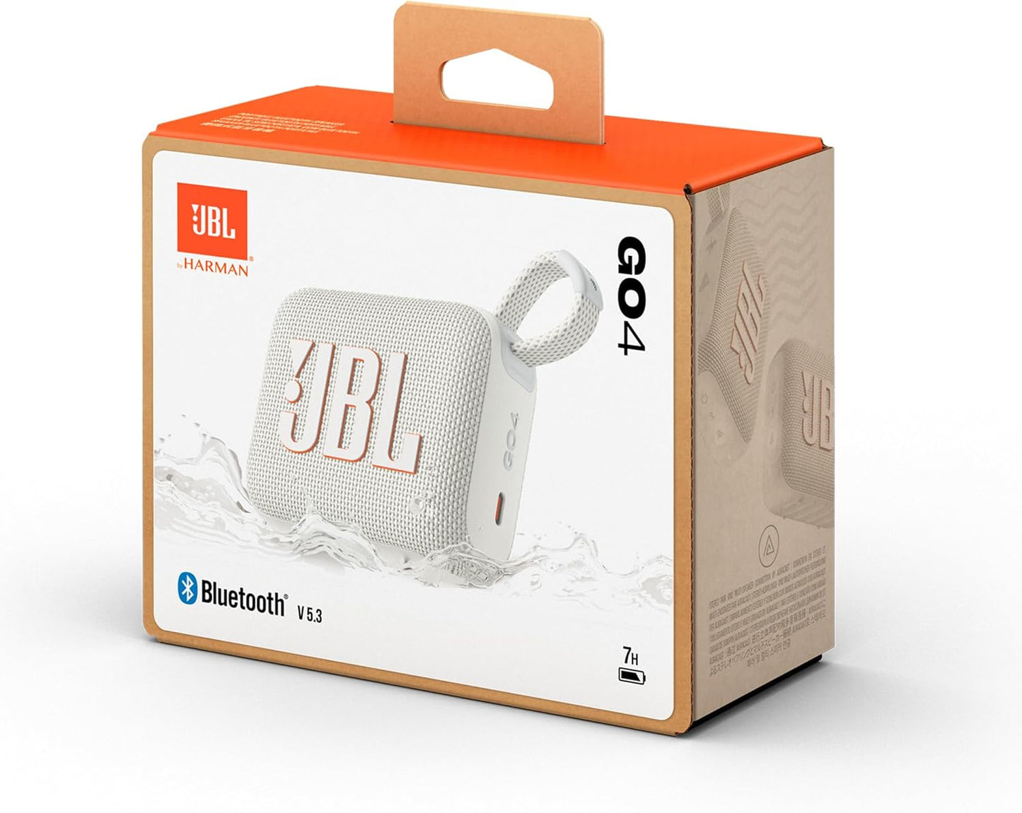 JBL Go 4 Portable Bluetooth Speaker: JBL Pro Sound, Deep Bass | 7+2 Hours Runtime with Playtime Boost | IP67 Waterproof & Dustproof | Multi-Speaker Connection | Vibrant Blue | 1 Year Local warranty