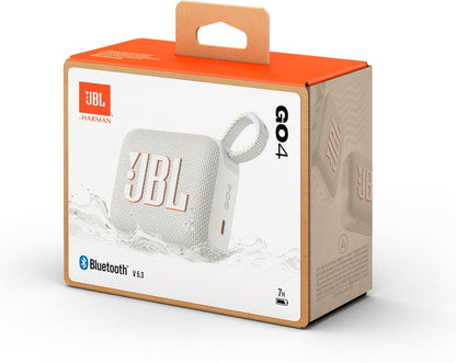 JBL Go 4 Portable Bluetooth Speaker: JBL Pro Sound, Deep Bass | 7+2 Hours Runtime with Playtime Boost | IP67 Waterproof & Dustproof | Multi-Speaker Connection | Vibrant Blue | 1 Year Local warranty