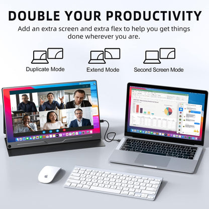 شاشة محمولة (16.1 بوصة 2K 144 هرتز)