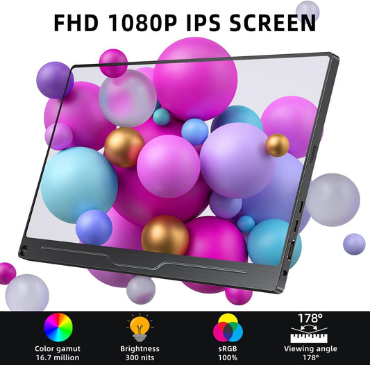 شاشة محمولة (16.1 بوصة 2K 144 هرتز)