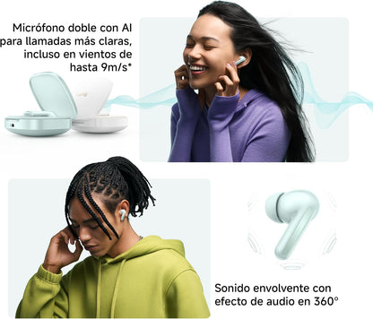 Xiaomi Wireless Earphones, Redmi buds 6 Play, 36 Hours Playtime, AI Call Noise Reduction, Ultra Lightweight, Compatible with Google Fast Pair, Fast Charging, Black |6 month manufacturer warranty